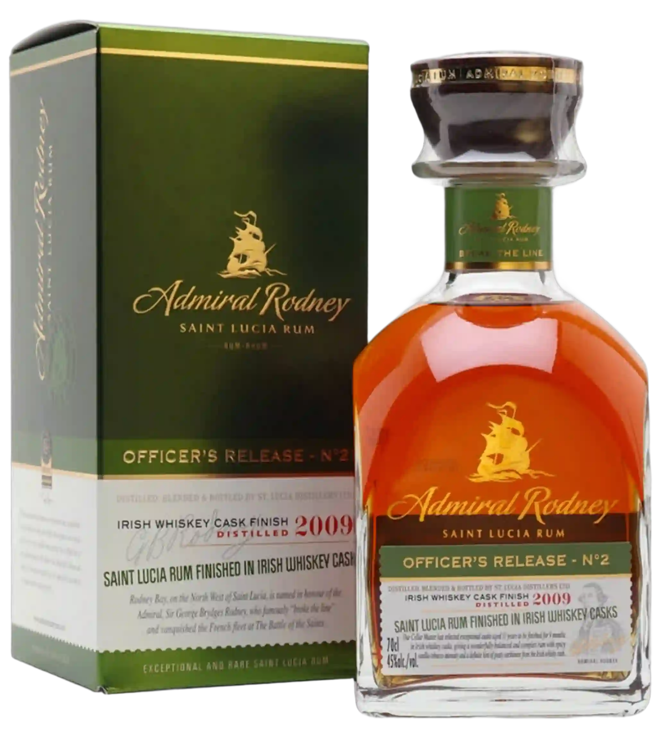 St. Lucia Distillers Admiral Rodney Officer's Release No. 2